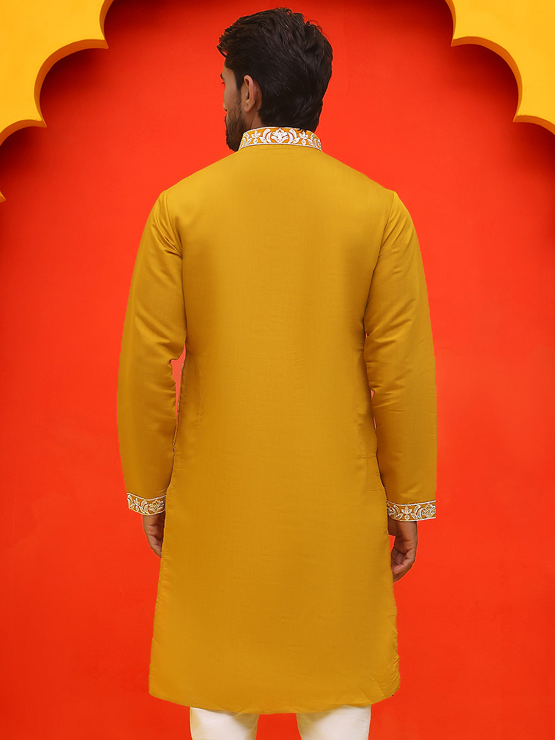 Embroidered &amp; Sequins Kurtas For Men