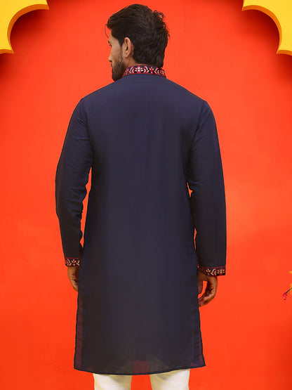 Embroidered & Sequins Kurtas For Men