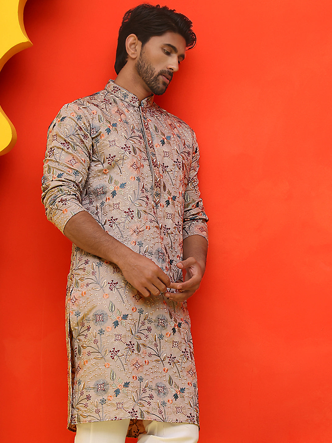 Embroidered Kurtas For Men