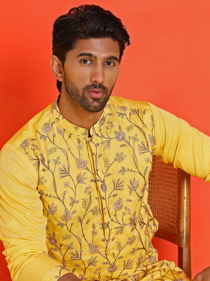 Floral Embroidered Straight Kurtas