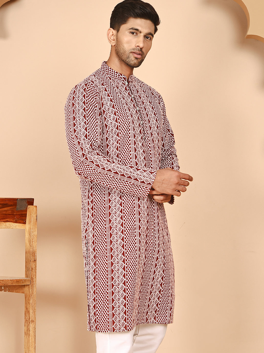 Embroidered Cotton Kurtas