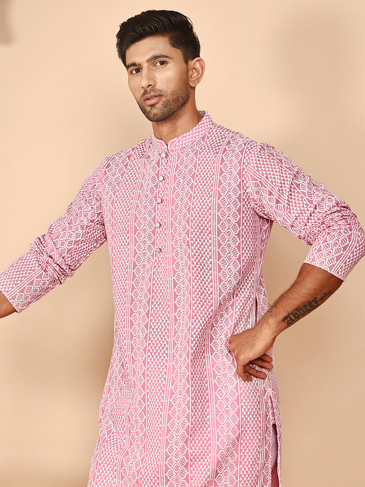 Embroidered Cotton Kurtas