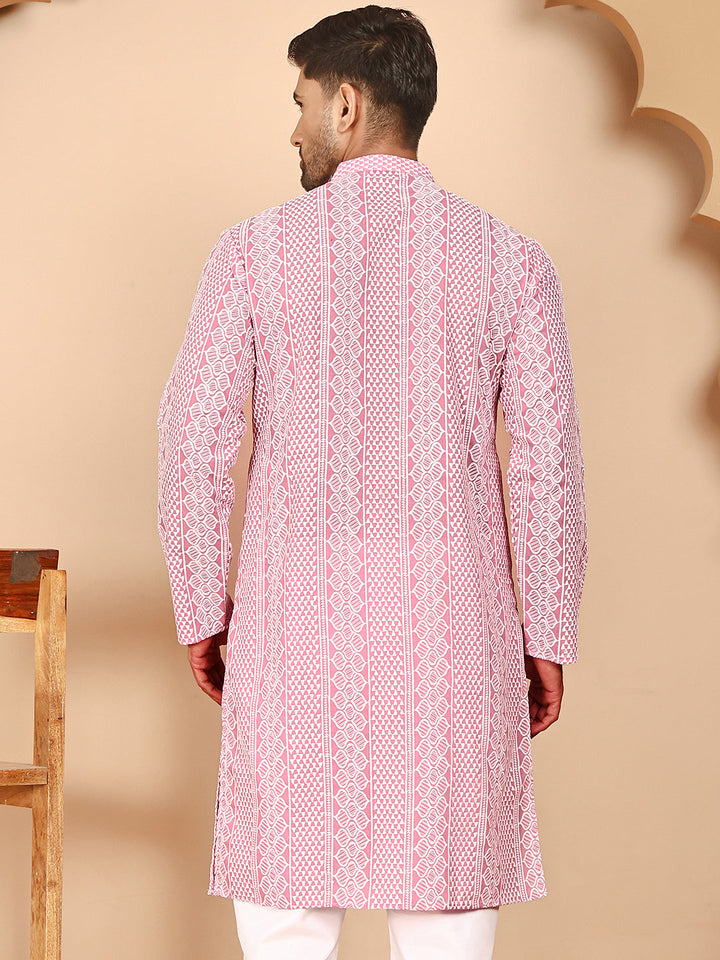 Embroidered Cotton Kurtas