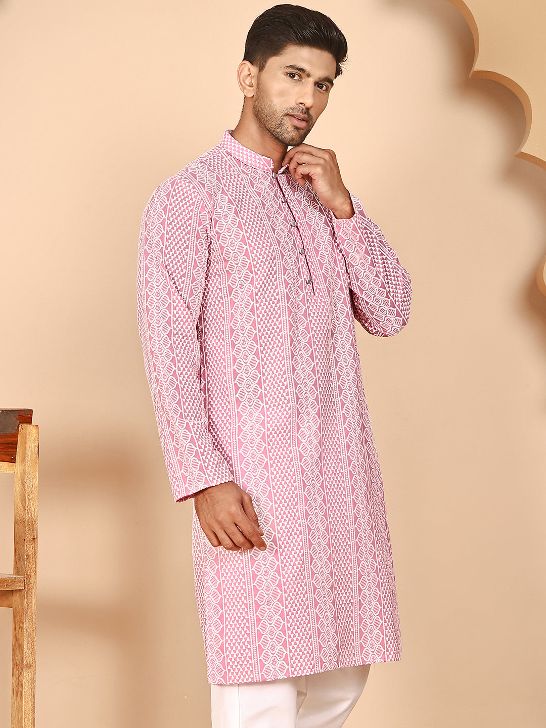 Embroidered Cotton Kurtas