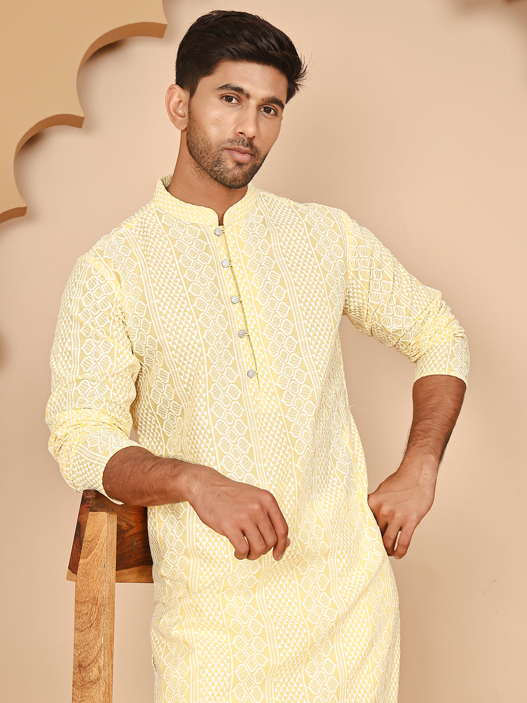 Embroidered Cotton Kurtas