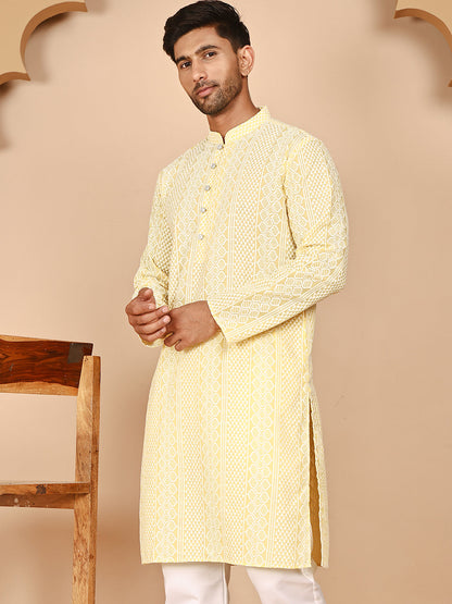 Embroidered Cotton Kurtas