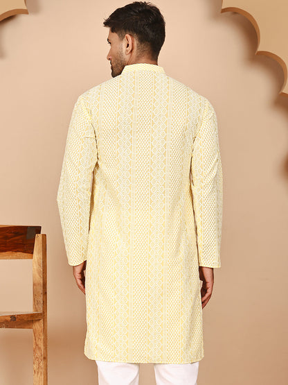 Embroidered Cotton Kurtas