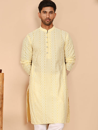 Embroidered Cotton Kurtas