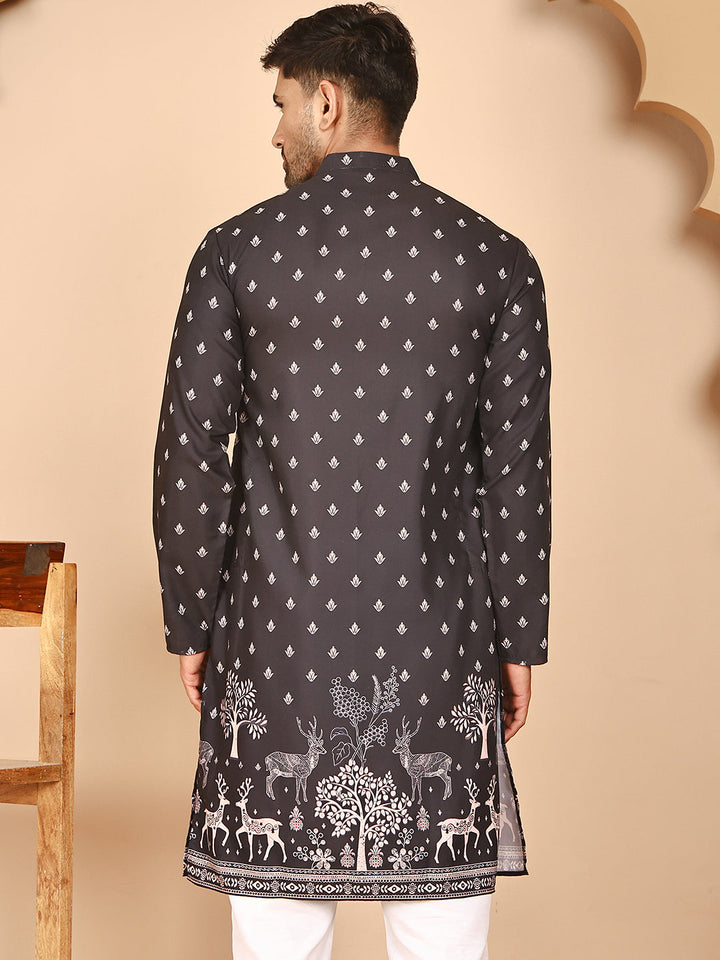 Men’S Ethnic Printed Kurtas