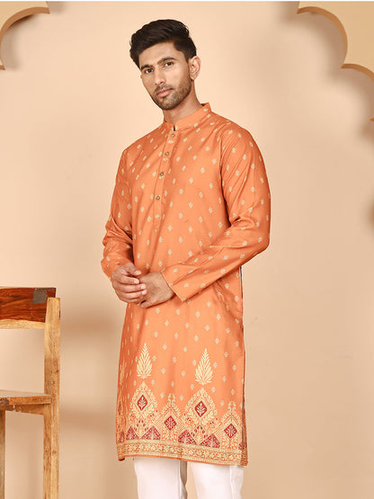 Men’S Ethnic Printed Kurtas