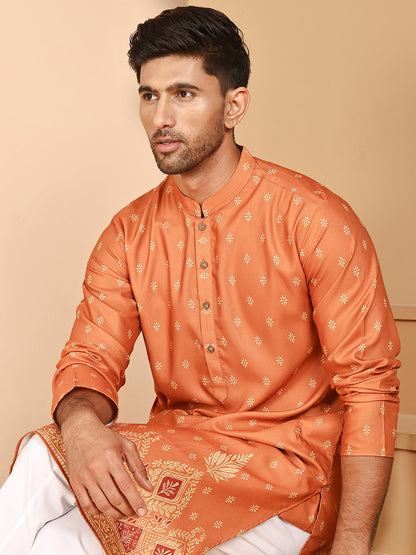 Men’S Ethnic Printed Kurtas
