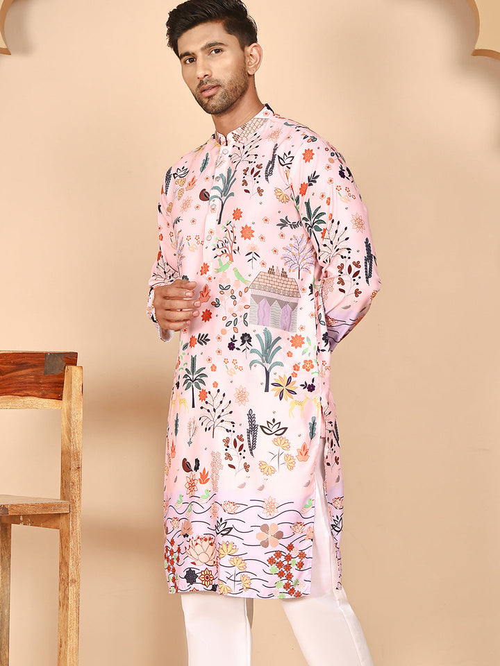 Printed Kurtas With Artistic Design