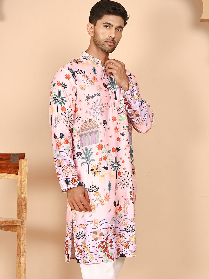 Printed Kurtas With Artistic Design