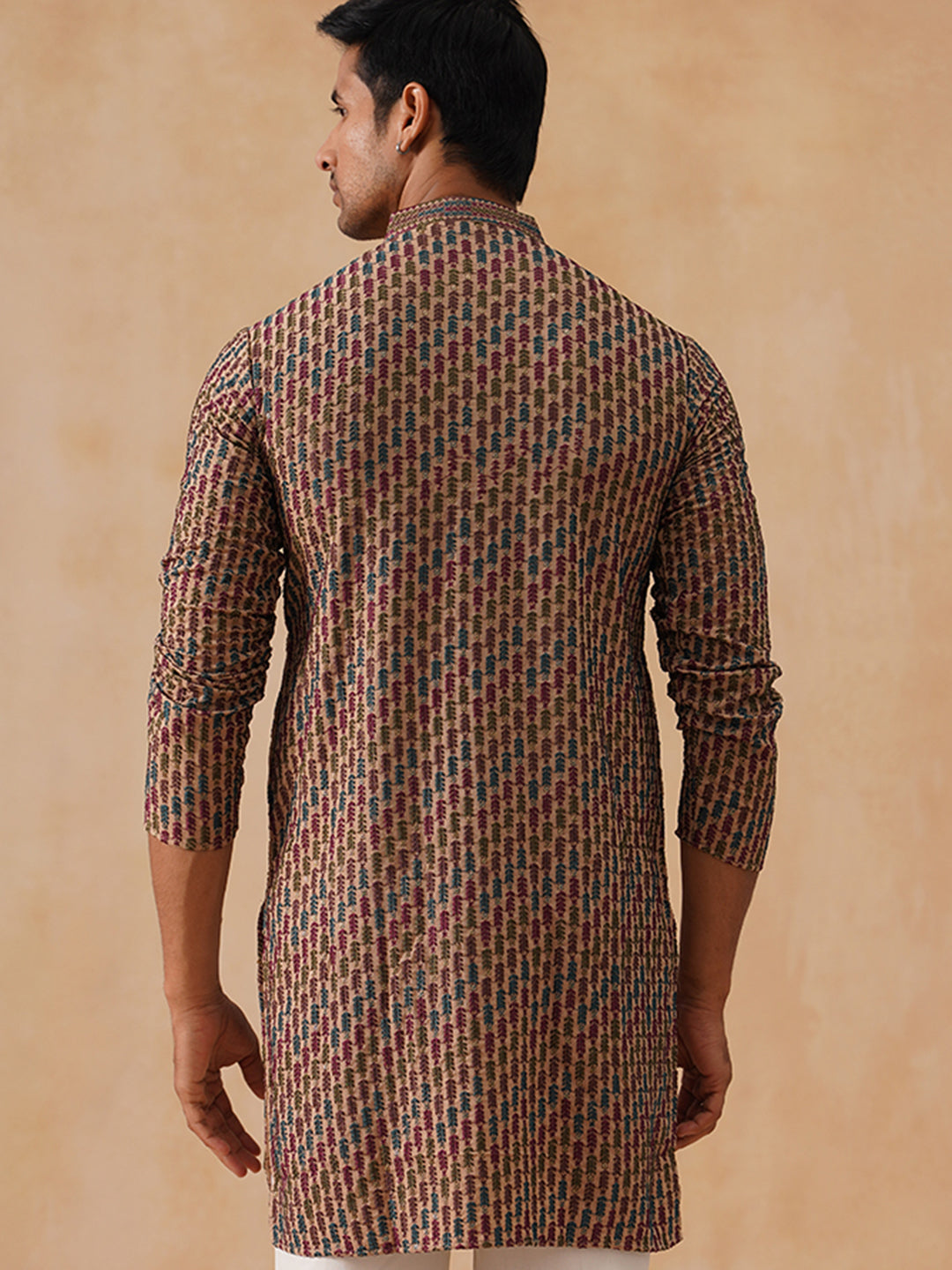 Viscose Rayon Embroidered Kurta