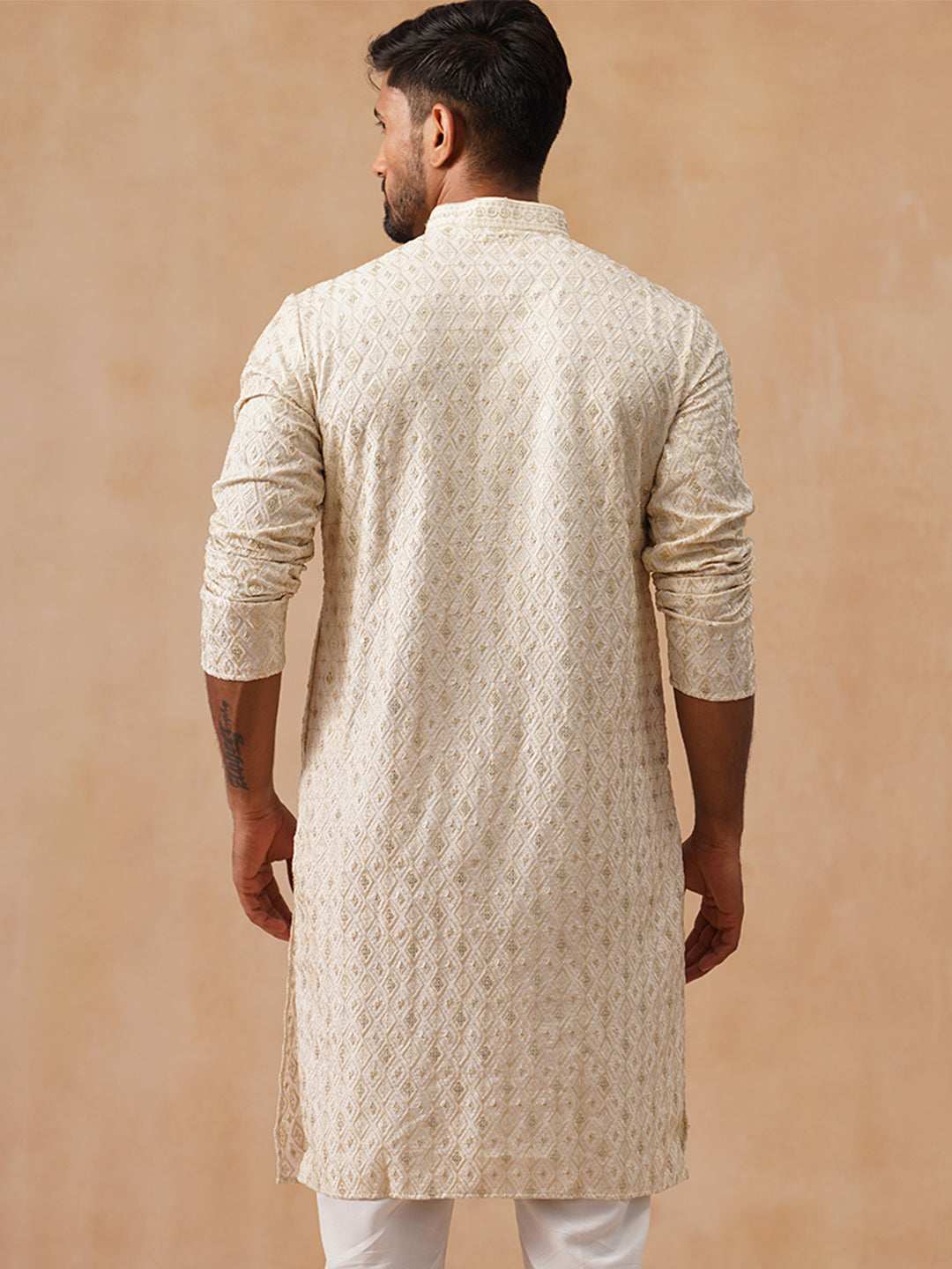 Viscose Rayon Embroidered Kurta