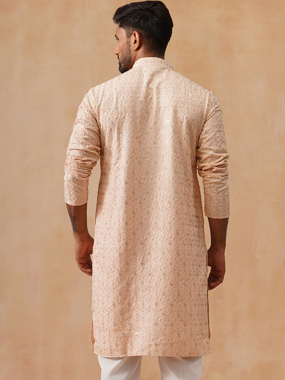 Viscose Rayon Embroidered Kurta