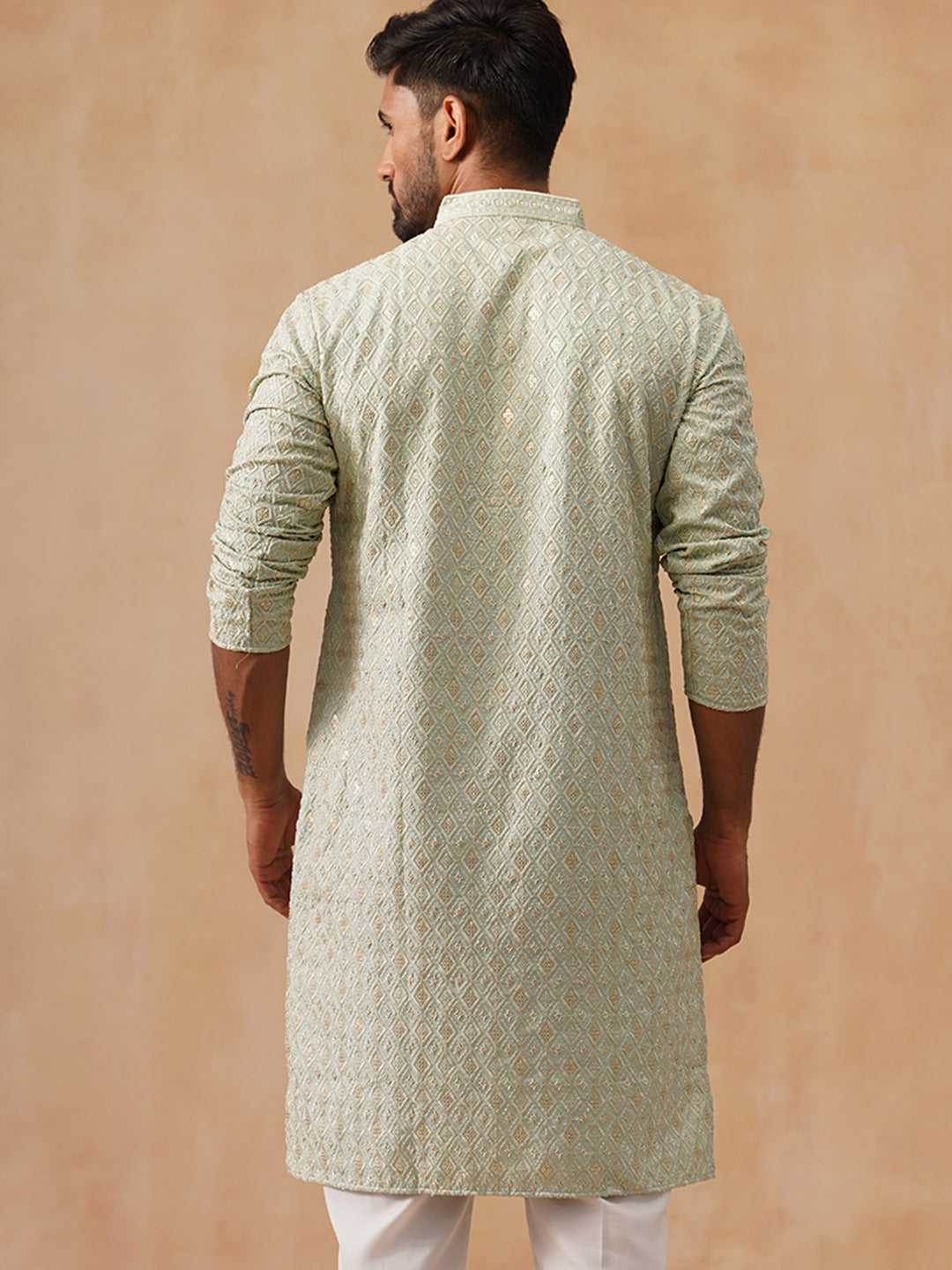 Viscose Rayon Embroidered Kurta