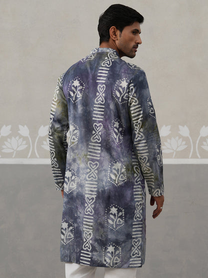 Abstract Ethnic Printed Kurta
