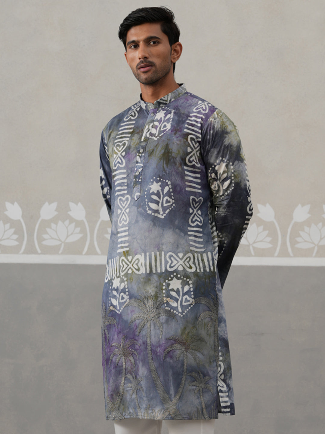 Abstract Ethnic Printed Kurta