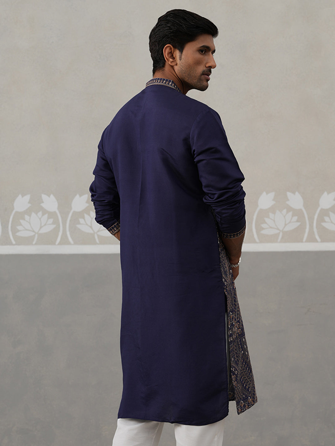 Traditional Embroidered Kurta For Men