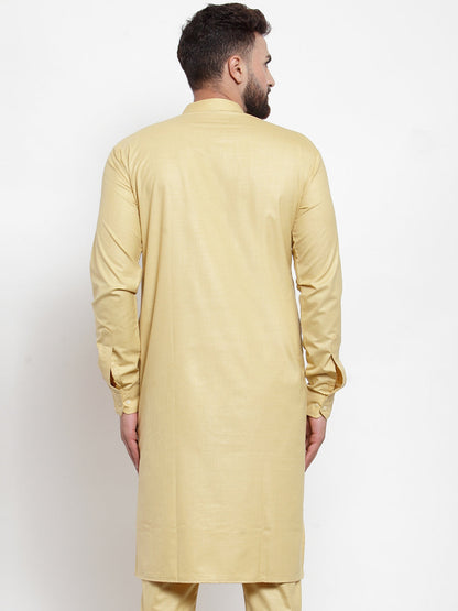 Men'S Solid Cotton Kurtas