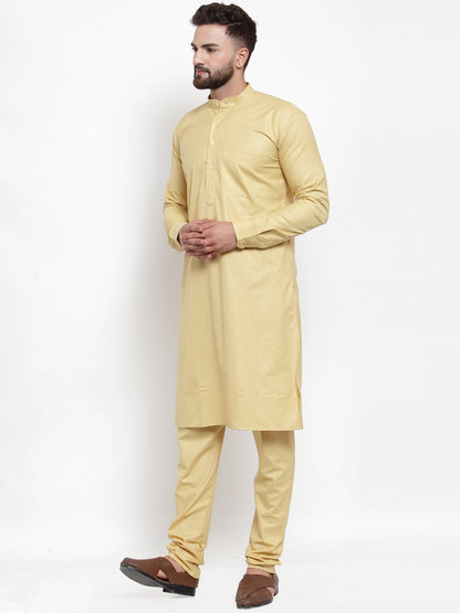 Men'S Solid Cotton Kurtas