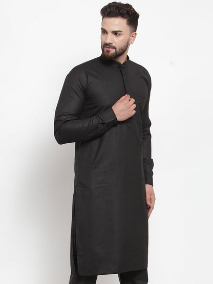 Men'S Solid Cotton Kurtas