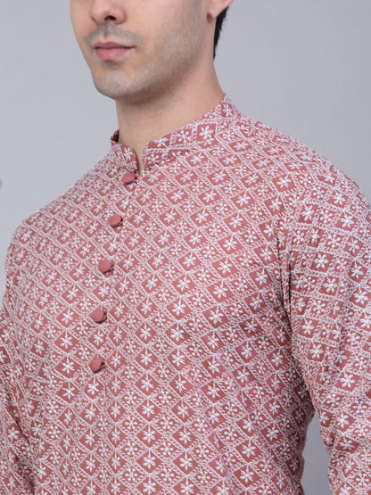 Men'S Embroidered Kurtas