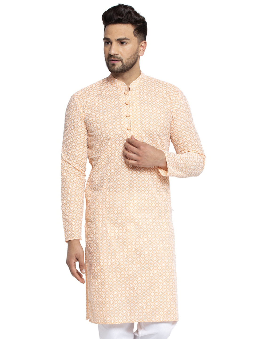 Men'S Embroidered Kurtas