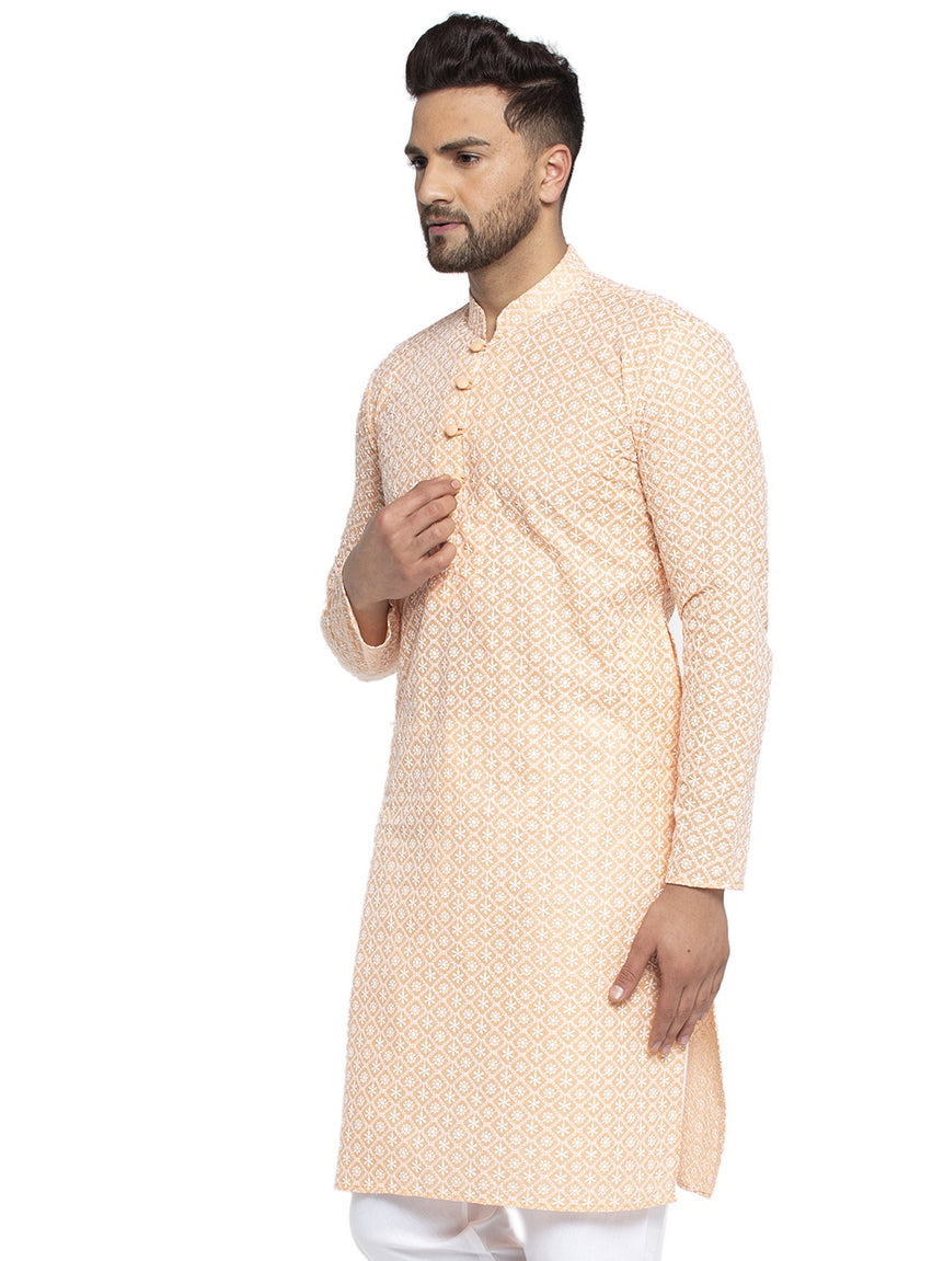 Men'S Embroidered Kurtas
