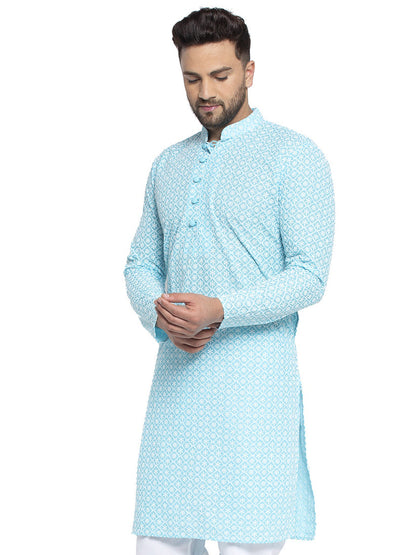 Men'S Embroidered Kurtas