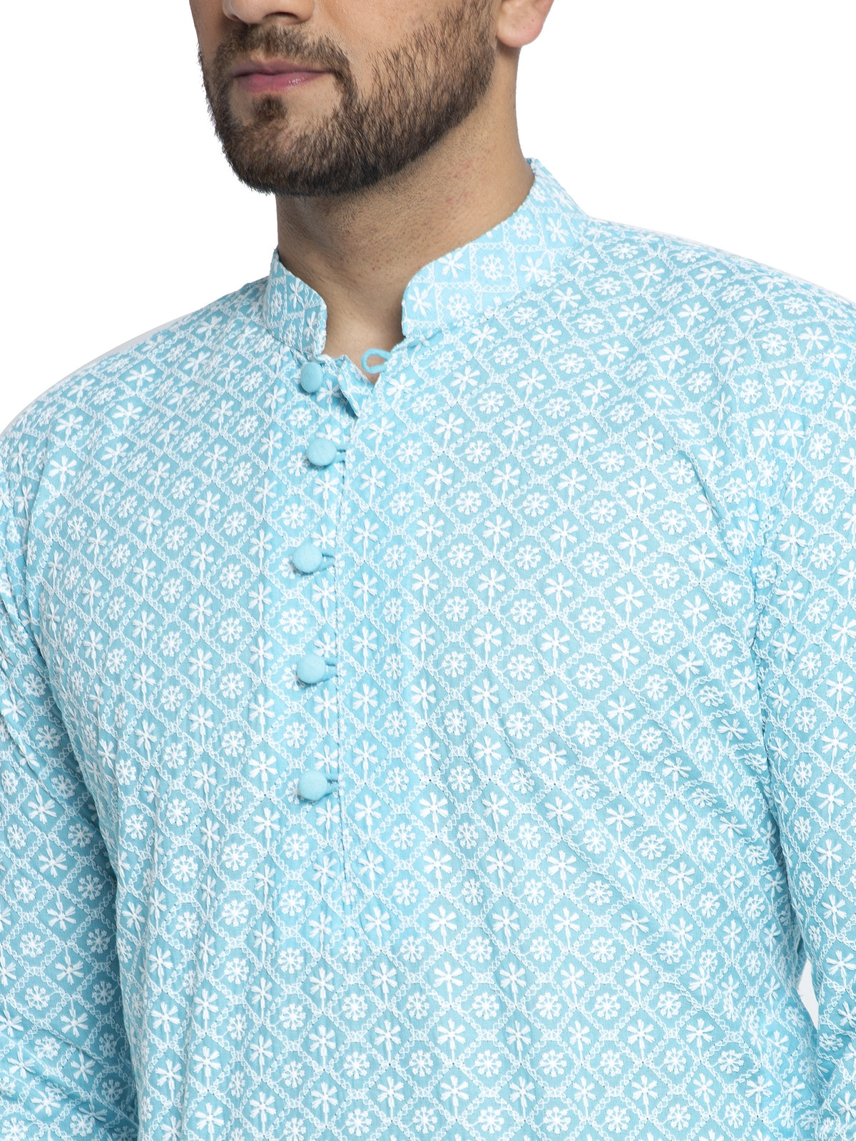 Men'S Embroidered Kurtas