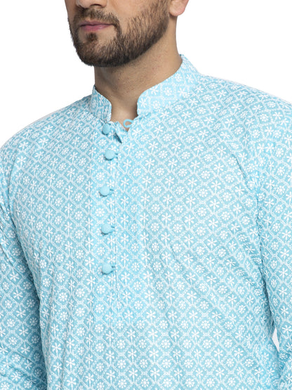 Men'S Embroidered Kurtas