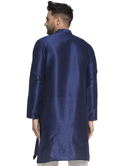 Men'S Solid Dupion Silk Kurtas