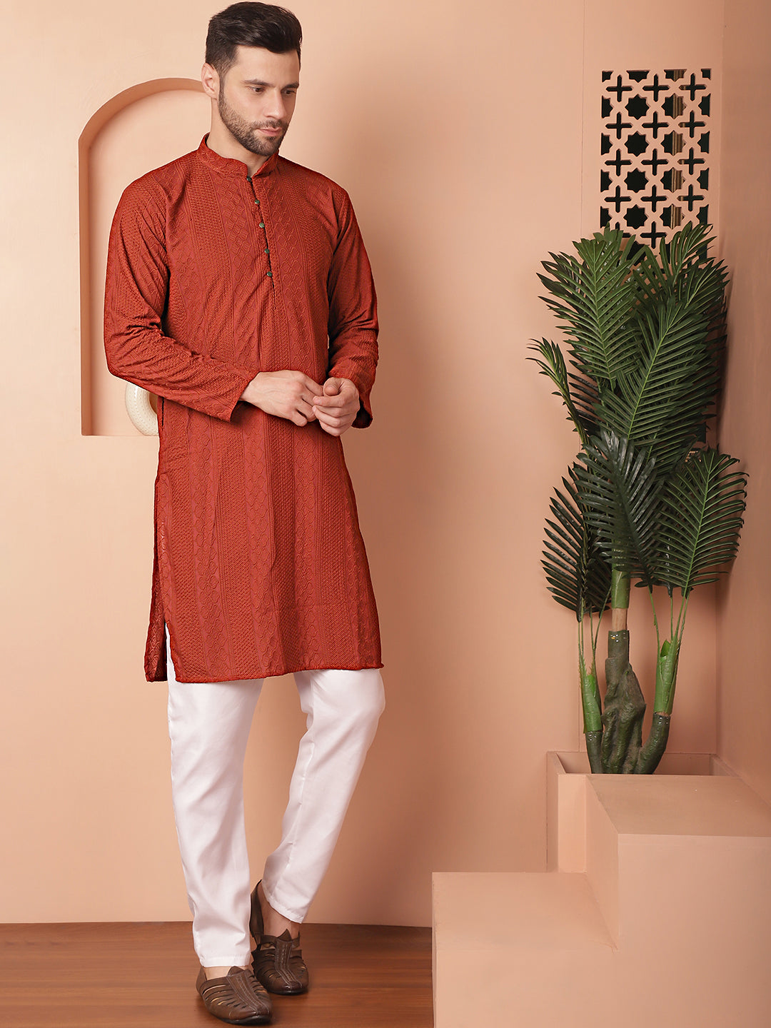 Chikankari Cotton Kurtas
