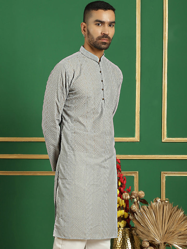 Chikankari Cotton Kurtas