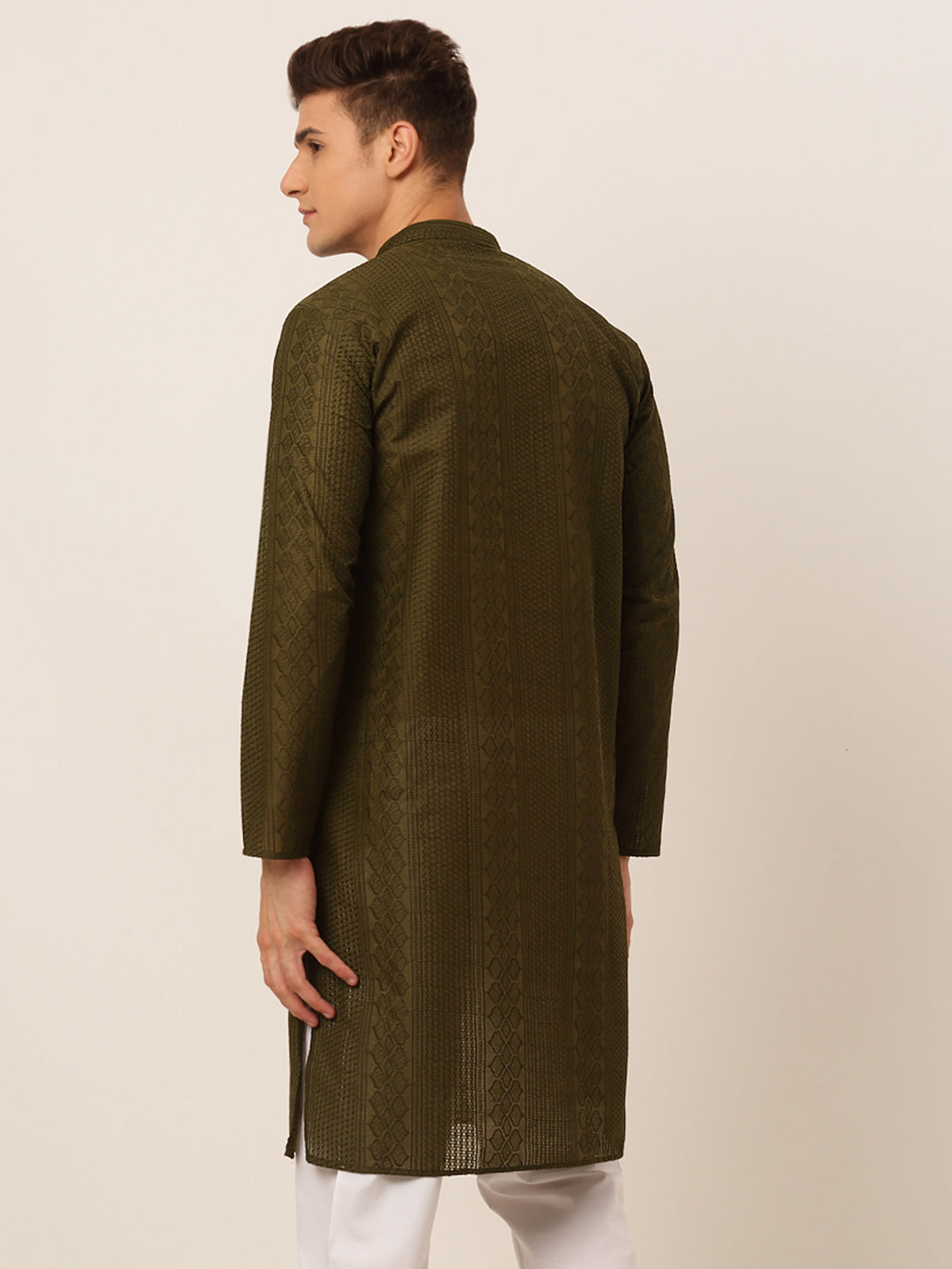 Men'S Embroiderd Kurtas