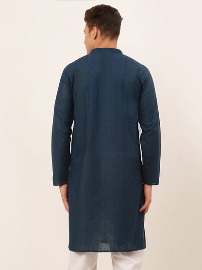 Men'S Embroiderd Kurtas