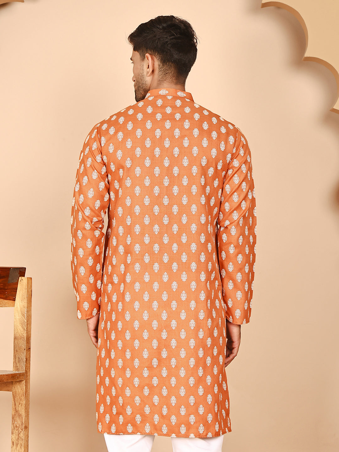 Floral Printed Kurtas For Men