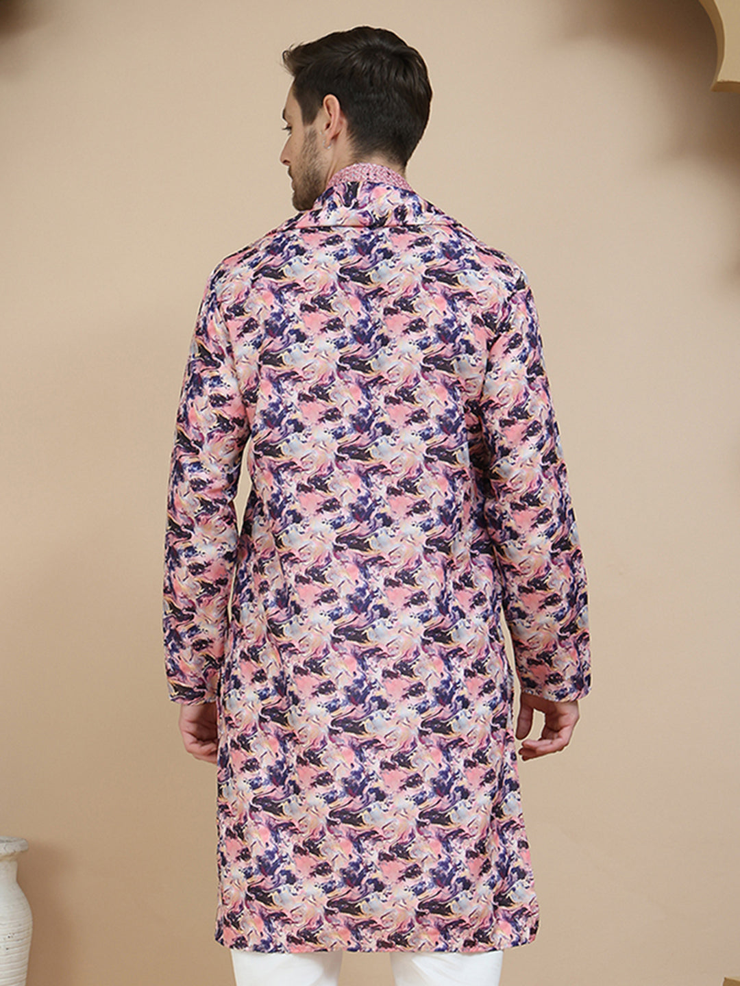 Abstract Printed Kurtas With Matching Dupatta