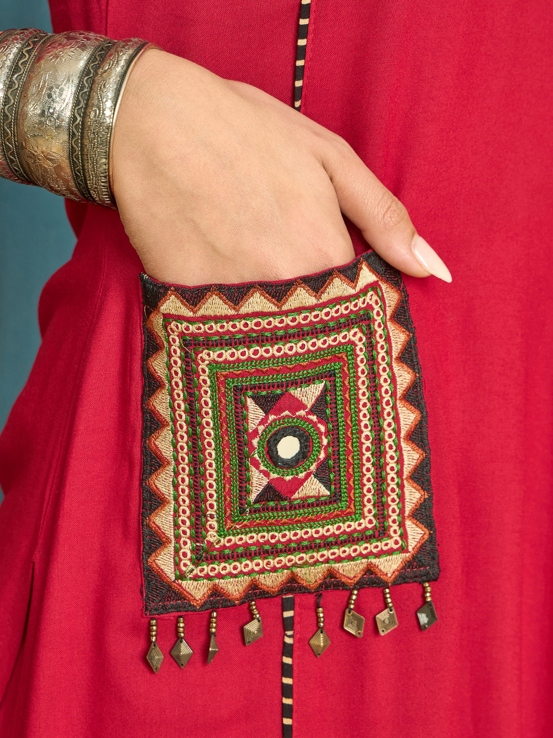 Solid Rayon Straight Kurta Palazzo Dupatta Set