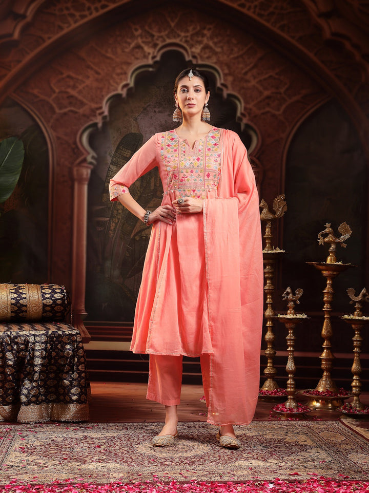 Stylum cotton embroidered kurta – wholesale manufacturer &amp; exporter from India