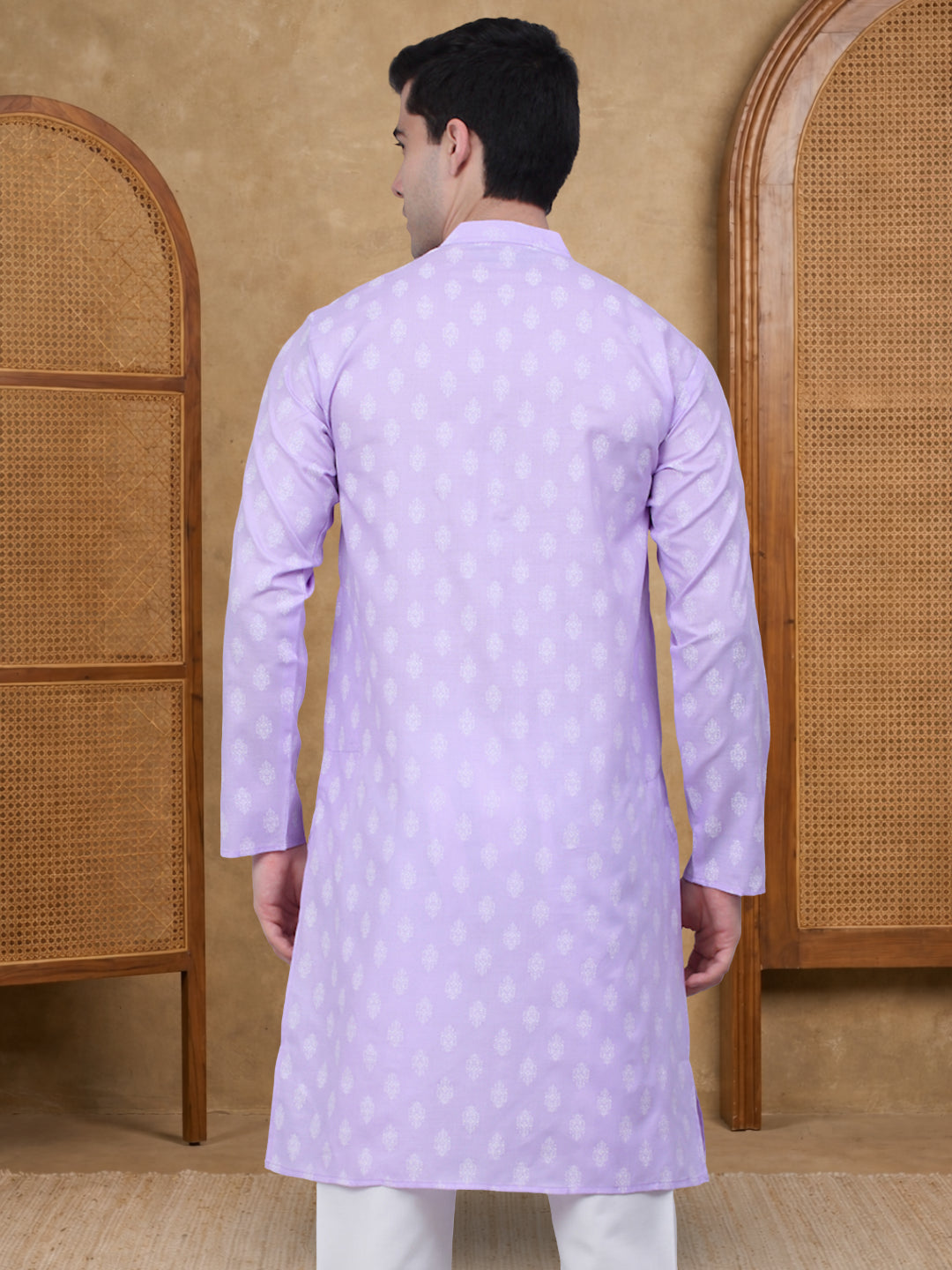 Floral Printed Kurtas For Men