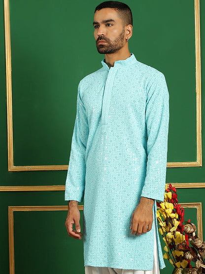 Men'S Embroidered Kurtas