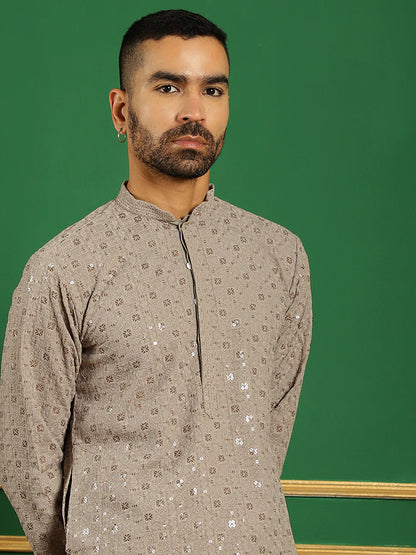 Men'S Embroidered Kurtas