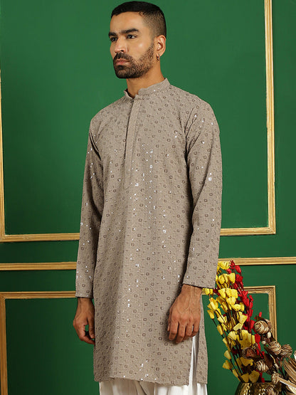 Men'S Embroidered Kurtas