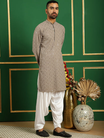 Men'S Embroidered Kurtas