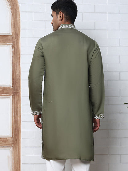 Men'S Embroidered Kurtas