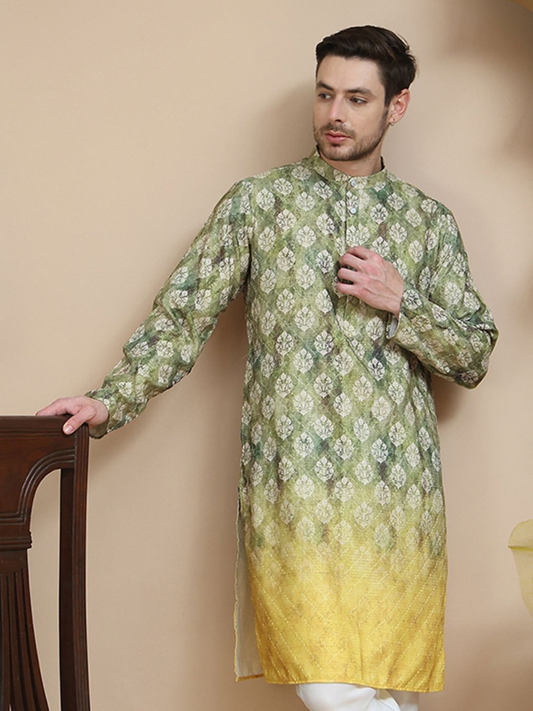 Digital Printed Kurtas For Men