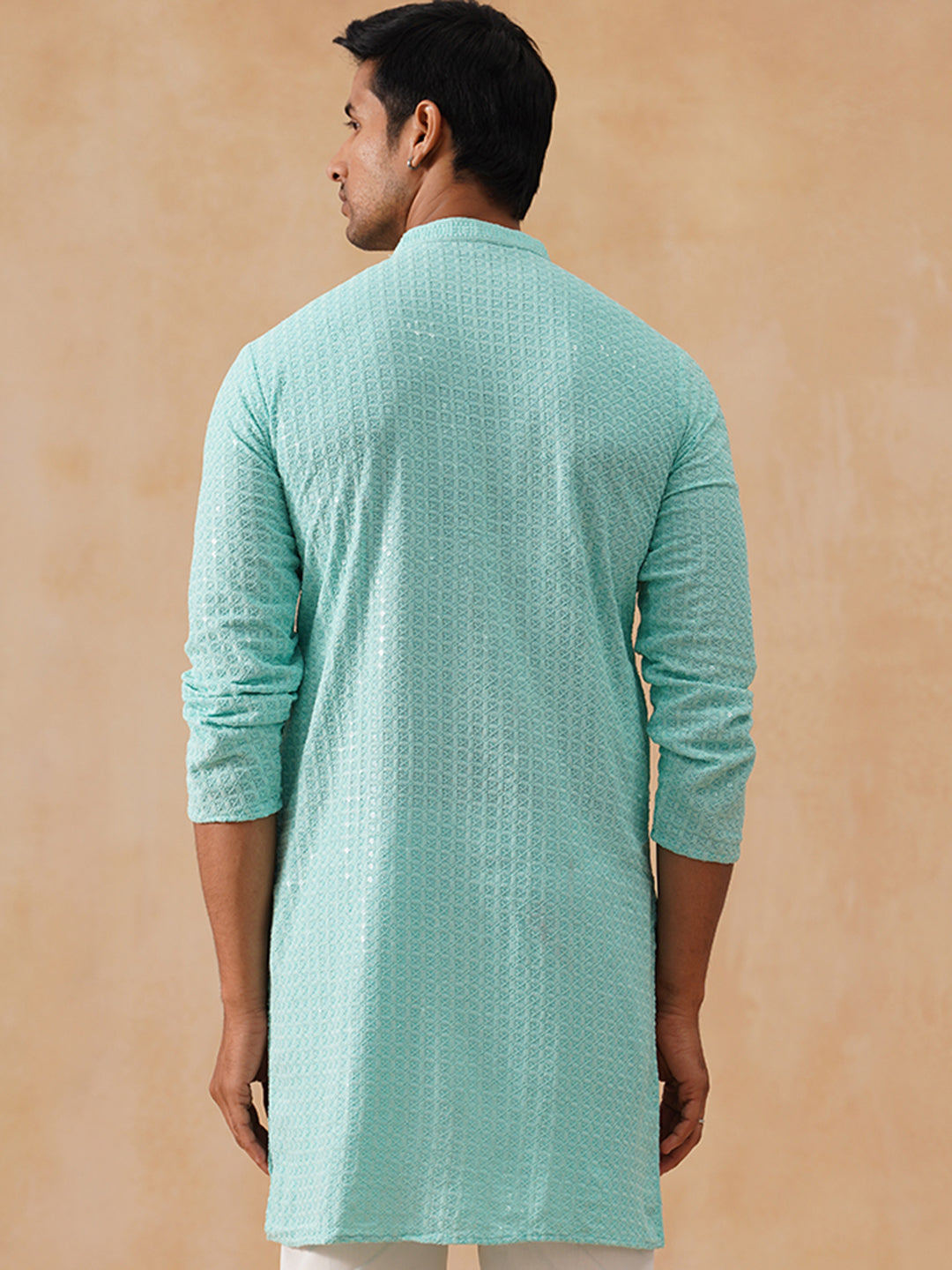 Viscose Rayon Embroidered Kurta